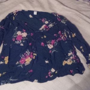 A floral shirt
